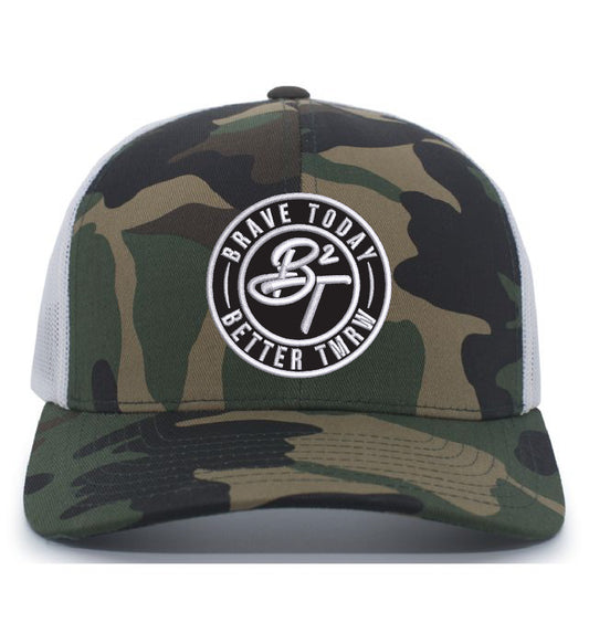 BT2 Classic Trucker Patch hat - Camo